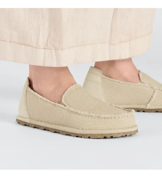 Birkenstock Utti Slip On Tex beige sko
