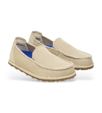 Birkenstock Utti Slip On Tex beige sko