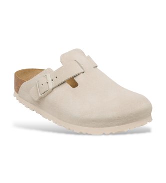 Birkenstock Træsko Boston (Smal pasform) off-white