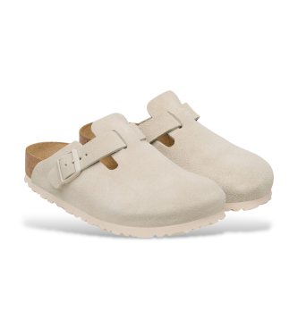 Birkenstock Træsko Boston (Smal pasform) off-white