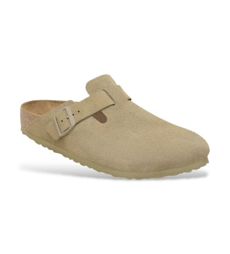 Birkenstock Boston Leather Clogs light brown