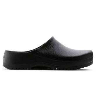 Birkenstock Sabots en cuir Super-Birki noir