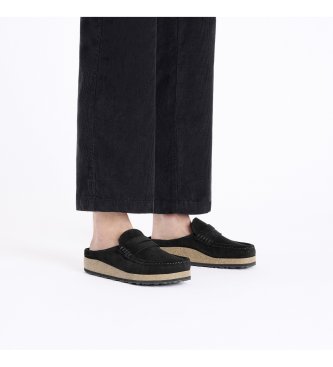 Birkenstock Zoccoli Naples Shearling (Vestibilità Regular) nero