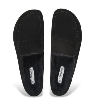 Birkenstock Zoccoli Naples Shearling (Vestibilità Regular) nero