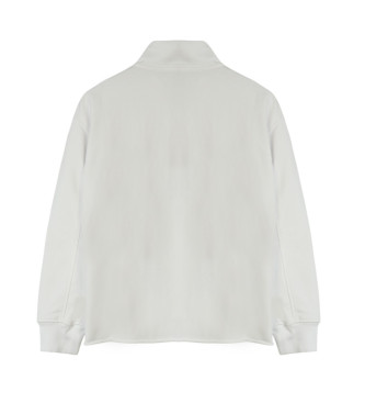 Blauer Veste de sport blanche