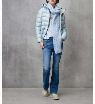 Blauer Caroll blue striped coat