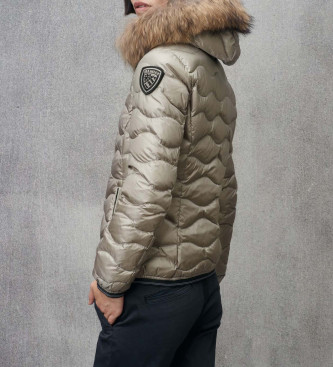 Blauer Cappotto Aldie beige