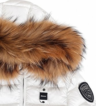 Blauer Cappotto Arcadia bianco