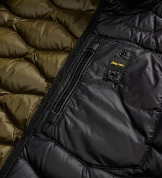 Blauer Sort Brinton frakke