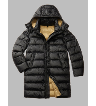 Blauer Cappotto intagliatore nero