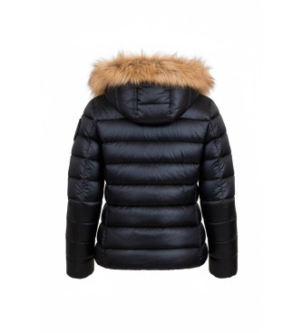 Blauer Manteau Ivoire noir
