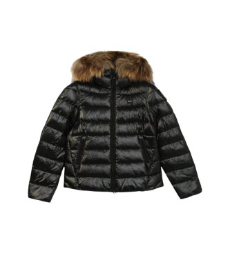 Blauer Manteau Ivory noir