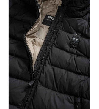 Blauer Cappotto lungo nero Agnes