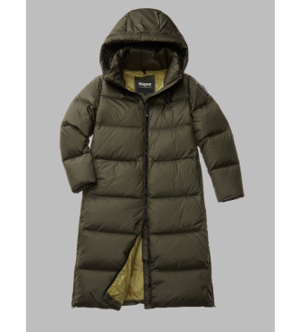 Blauer Manteau long Celia vert