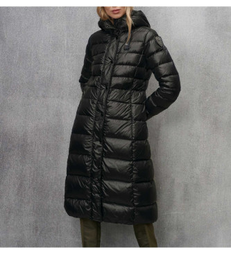 Blauer Manteau long ajust noir Anita