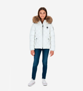 Blauer Płaszcz Lotus biały