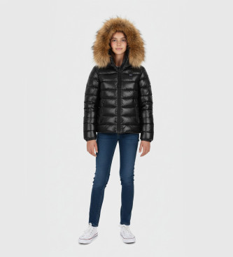 Blauer Płaszcz Lotus czarny