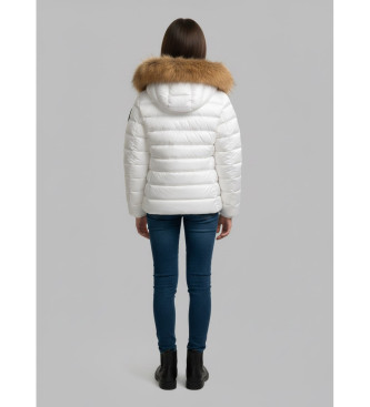 Blauer Doudoune blanche Arcadia