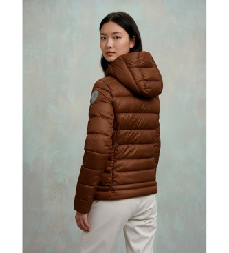 Blauer Rjavi črtasti plašč Caroll