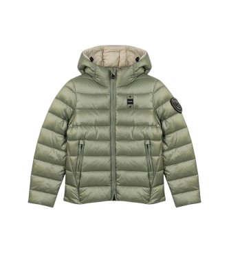Blauer Green Carroll Striped Coat