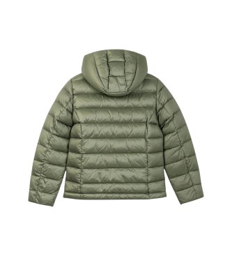 Blauer Green Carroll Striped Coat
