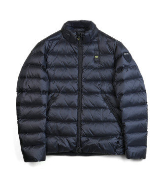 Blauer Cappotto Austin blu scuro