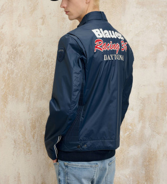 Blauer Biker Daytona Tetlow bleu