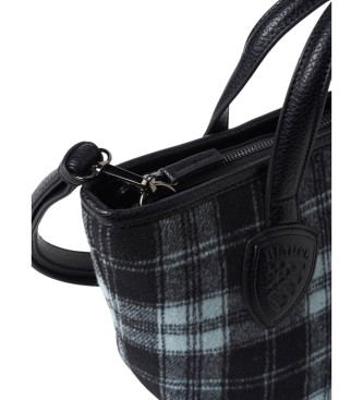 Blauer Bolso Fantasia Quadroni negro