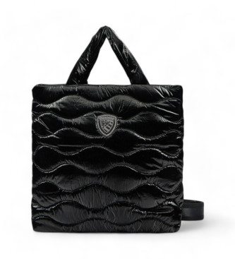 Blauer Bolso Shopper Marfa negro