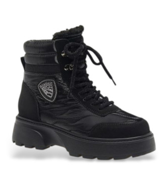 Blauer Botins em pele Blanca 03 preto