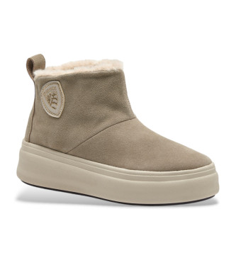 Blauer Botins em pele Emery 02 taupe