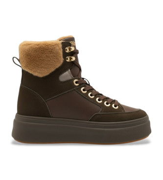 Blauer Botines de piel Emery marrn