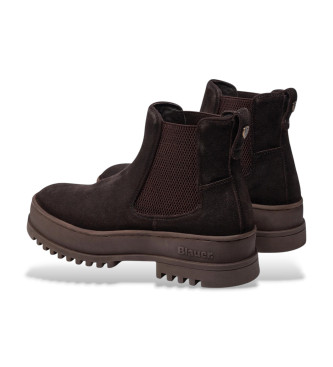 Blauer Luka 02 brown leather ankle boots