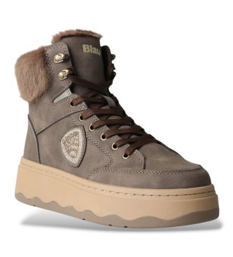 Blauer Botines Maribel 02 marrón