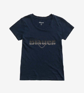 Blauer Graham navy glitzer t-shirt