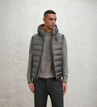 Blauer Gilet Arden gris