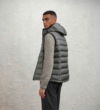 Blauer Gilet Arden gris
