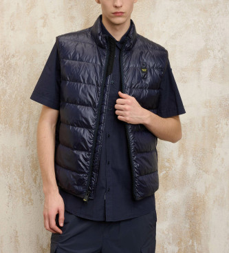 Blauer Mouwloos gewatteerd vest Rawson marine