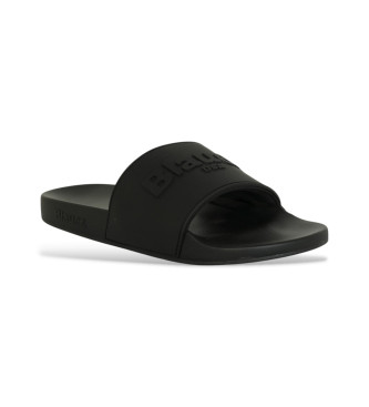 Blauer Slipper slippers black