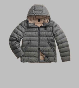 Blauer Acton grey quilted jacket