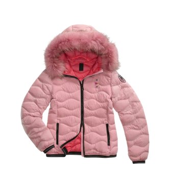 Blauer Giacca imbottita Aldie Colors Down rosa