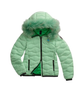 Blauer Giacca imbottita Aldie Colors Down verde