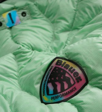 Blauer Giacca imbottita Aldie Colors Down verde