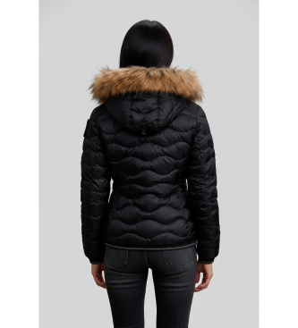 Blauer Aldie black quilted jacket