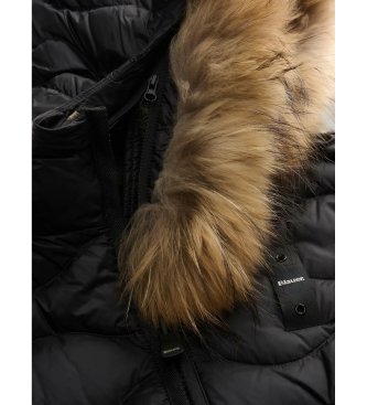 Blauer Aldie Steppjacke, schwarz
