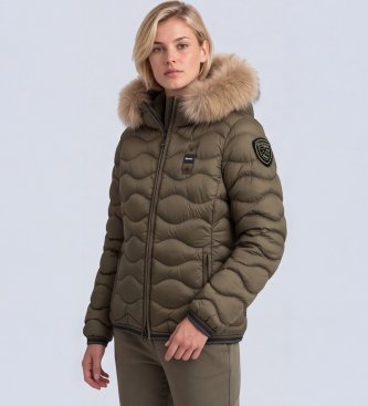 Blauer Veste matelassée Aldie vert olive