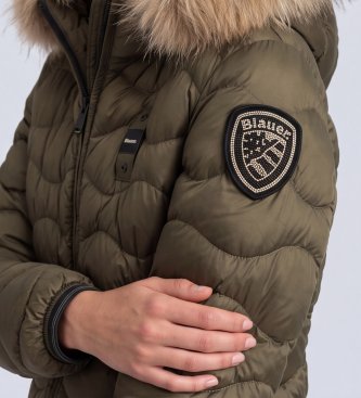 Blauer Veste matelassée Aldie vert olive