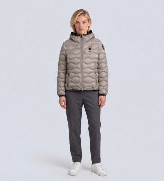 Blauer Veste matelassée Camelia gris