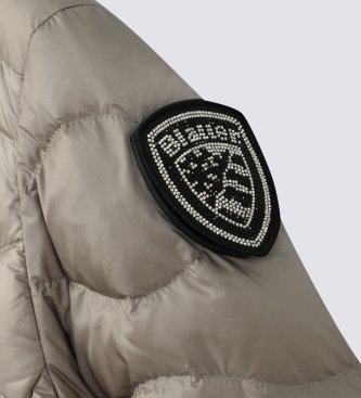 Blauer Veste matelassée Camelia gris