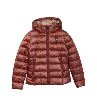 Blauer Veste matelassée Caroll rouge